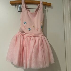 Bloch Pink Kids Dance Costume with Star Accents